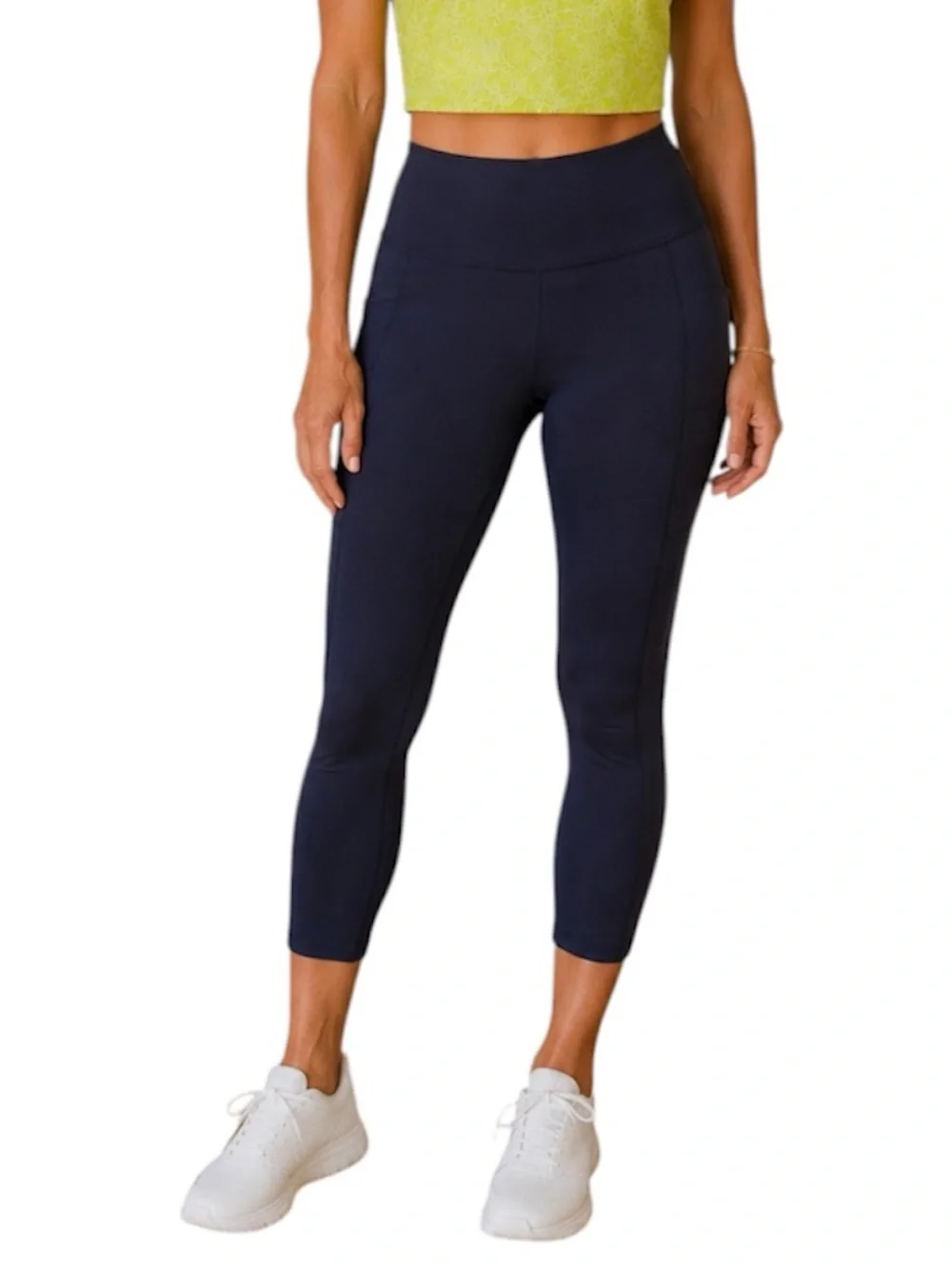 Bebe Sport Cropped Leggings Y2K Millennial Silver Logo Size S Activewear Fitness